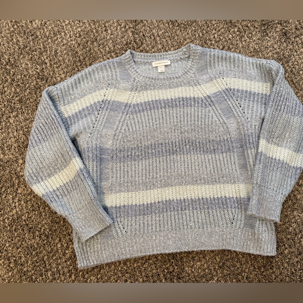 Blue Christopher & Banks Medium Sweater